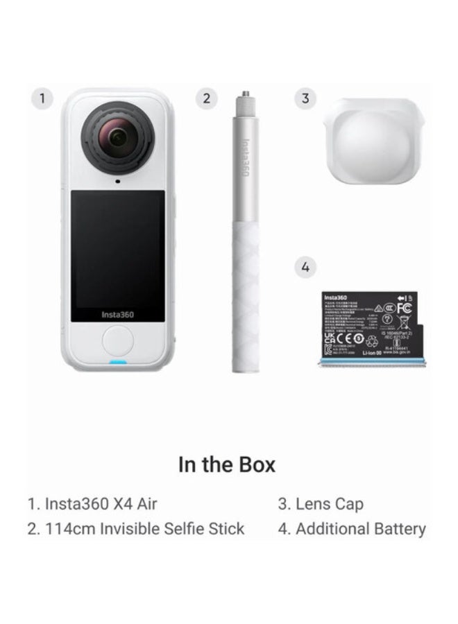 INSTANT Insta360 X4 Air 360° Action Cam Starter Bundle - Image 5